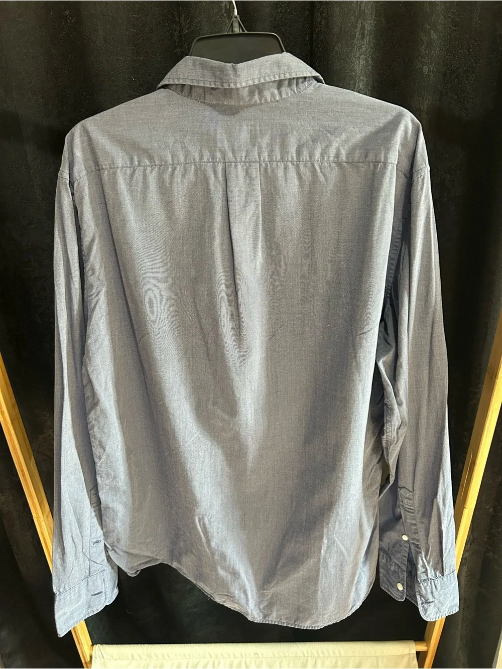 J. Crew Men's Light Blue Casual Button-Down Shirt
